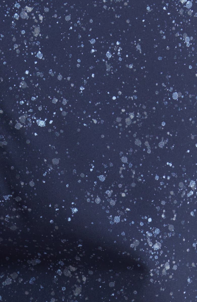 TravisMathew Mahalo Plenty Spatter Print Board Shorts, Alternate, color, Total Eclipse