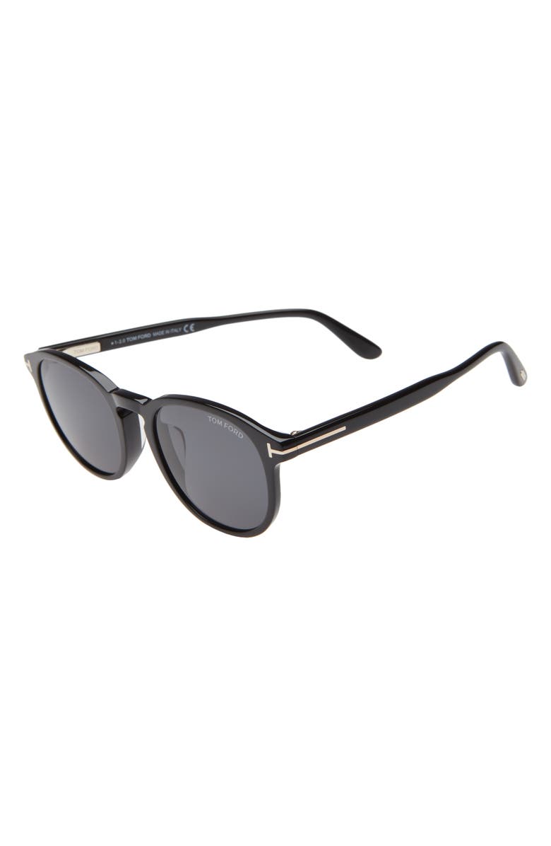 TOM FORD Dante 53mm Round Sunglasses, Alternate, color,