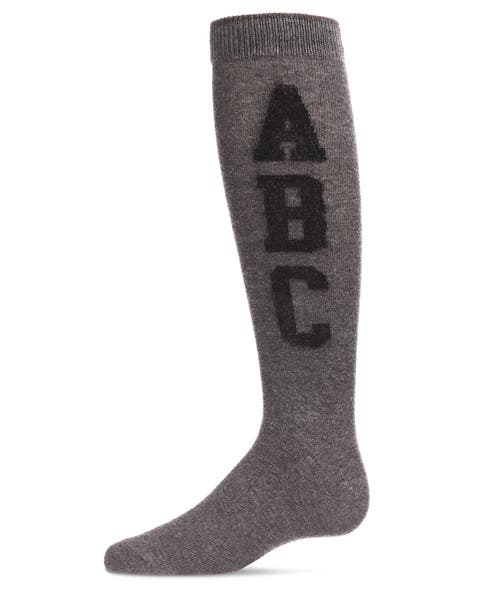 Chenille ABC Knee-High Socks (Little Kid & Big Kid)