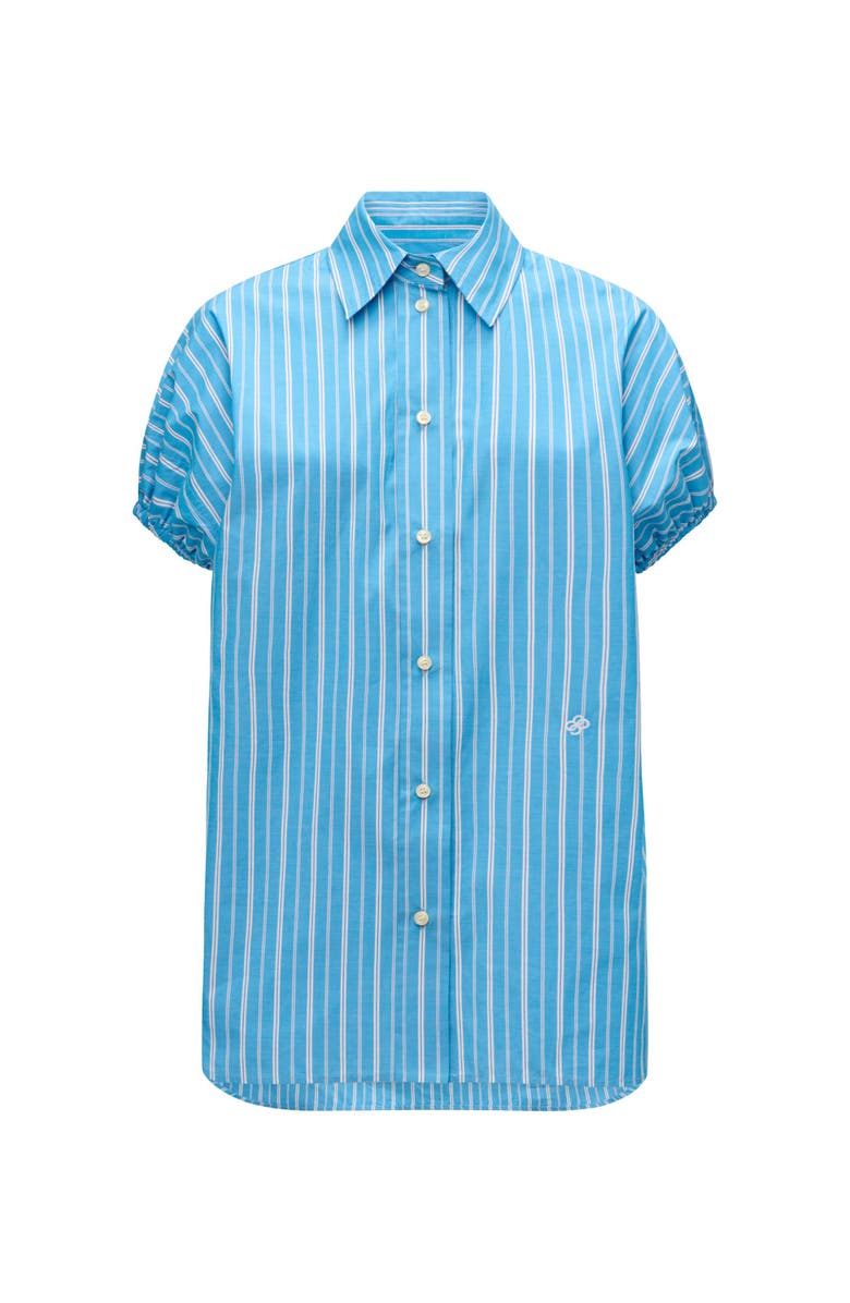 Callas Milano Lecce Capsleeve shirt, Main, color, Blue Stripe
