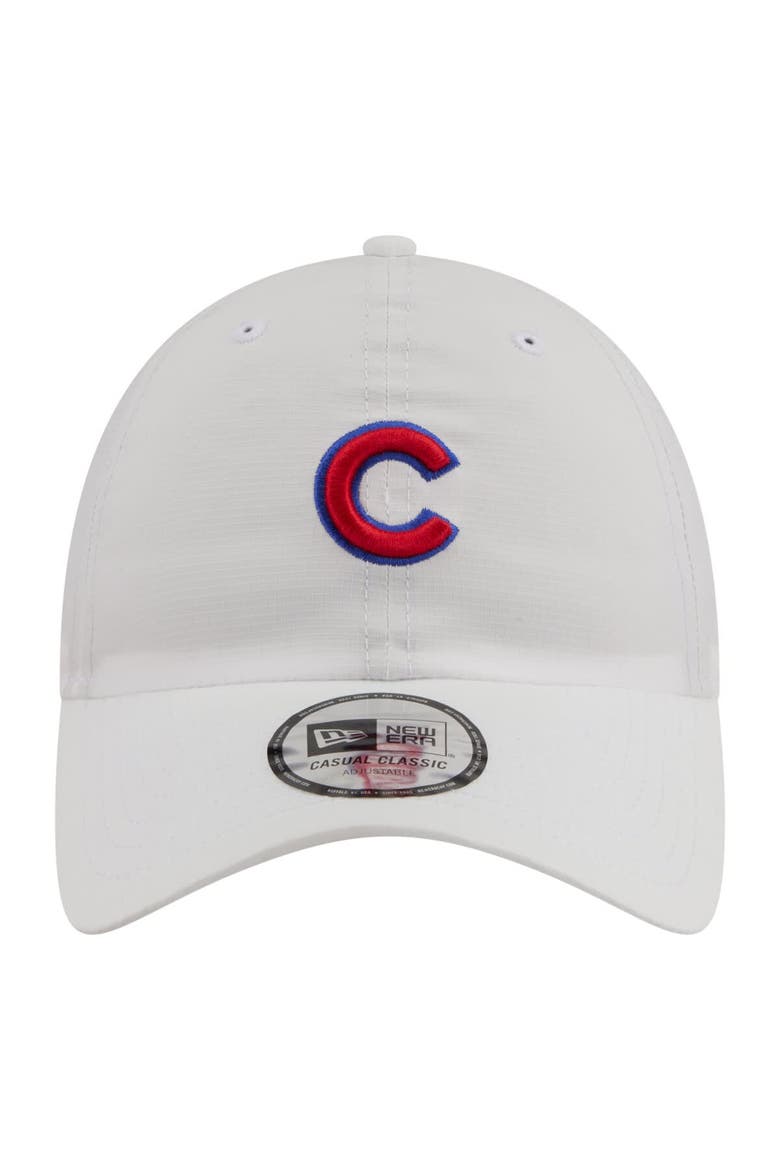 Men's New Era  White Chicago Cubs Ripstop Casual Classic Adjustable Hat, Alternate, color, White