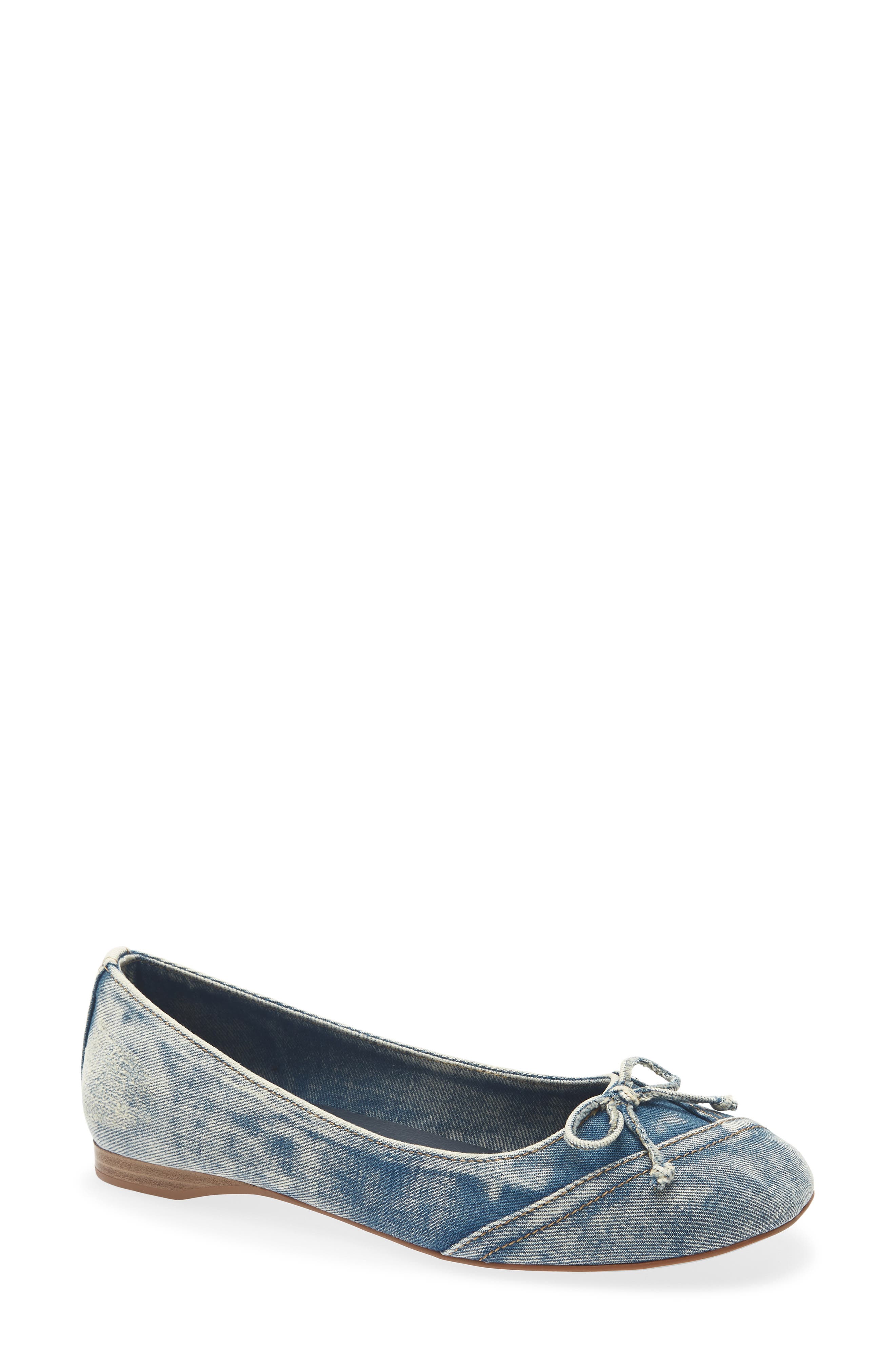 Kalli Flat, Main, color, BLUE DENIM