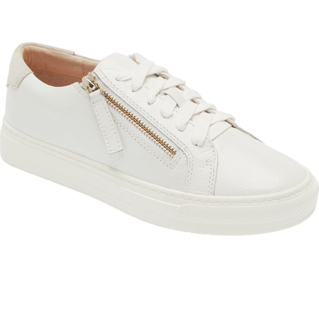 FRANKIE4 Billie Zip Sneaker in White Tumbled  product