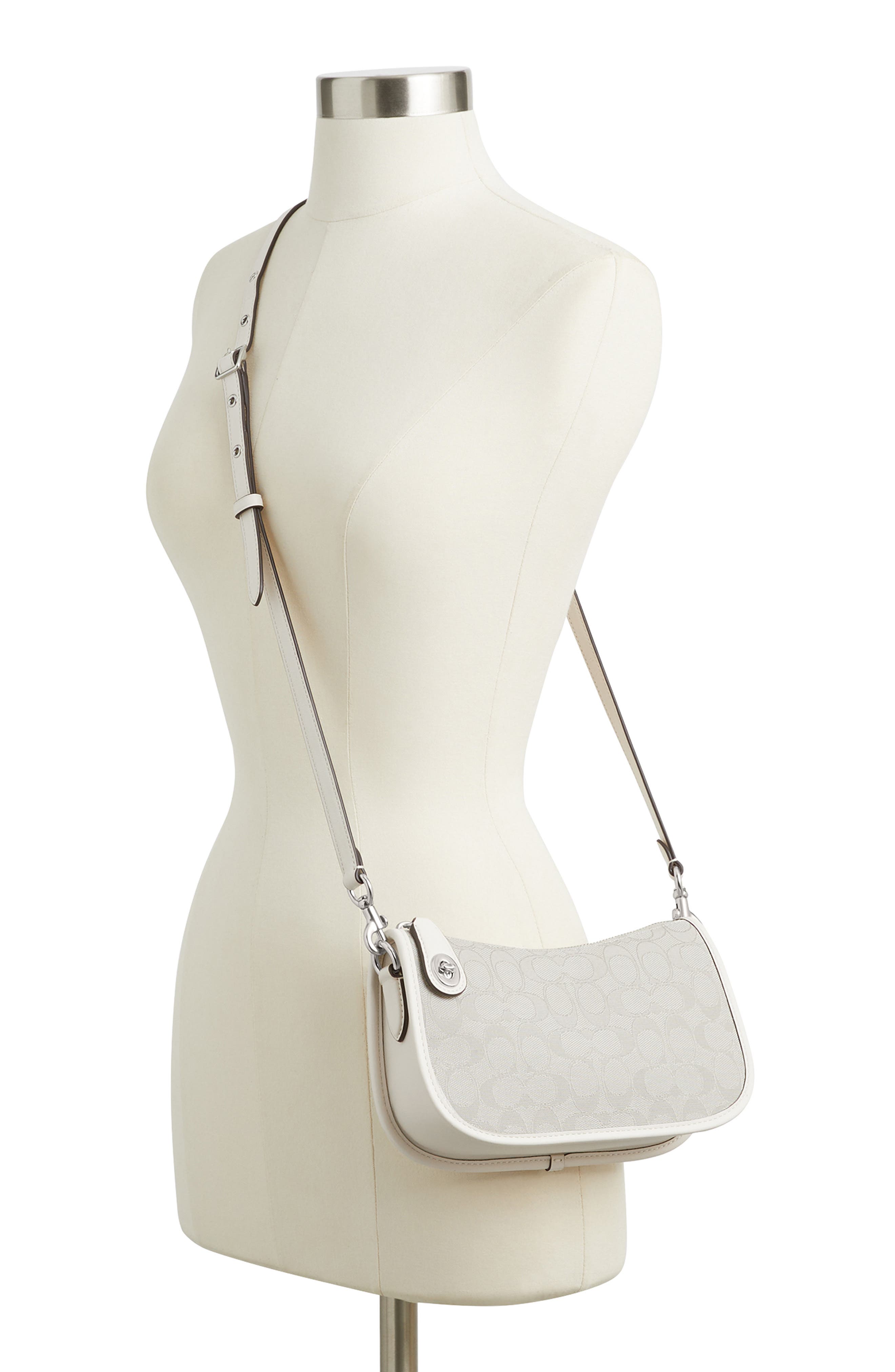 COACH Originals Swinger Signature Jacquard Shoulder Bag, Alternate, color, 