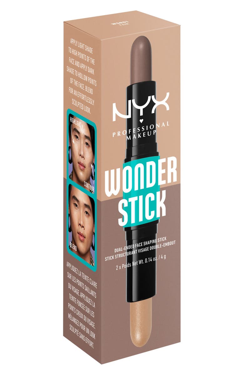 NYX PROFESSIONAL MAKEUP Wonder Stick Contour & Highlighter, Alternate, color,