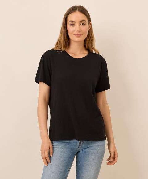 Organic Cotton Featherweight Slub Relaxed Tee