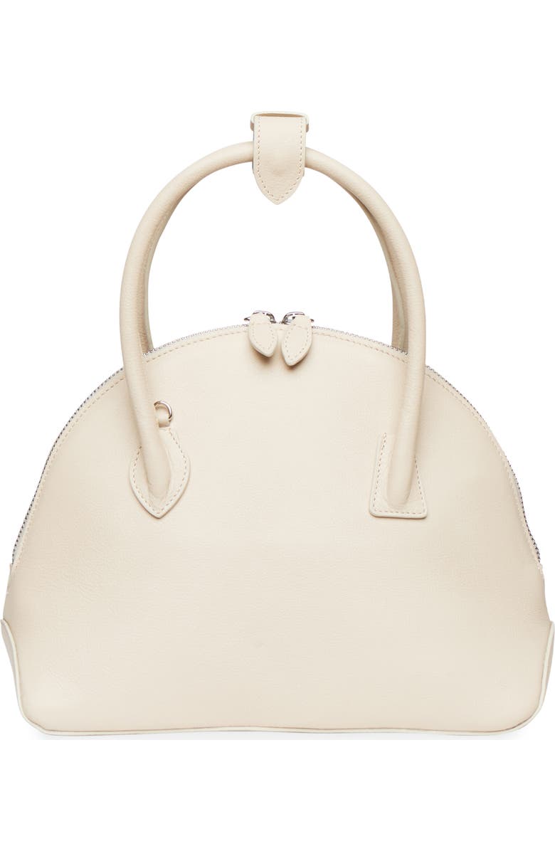 LIFFNER Dome Leather Top Handle Bag, Alternate, color, Cream