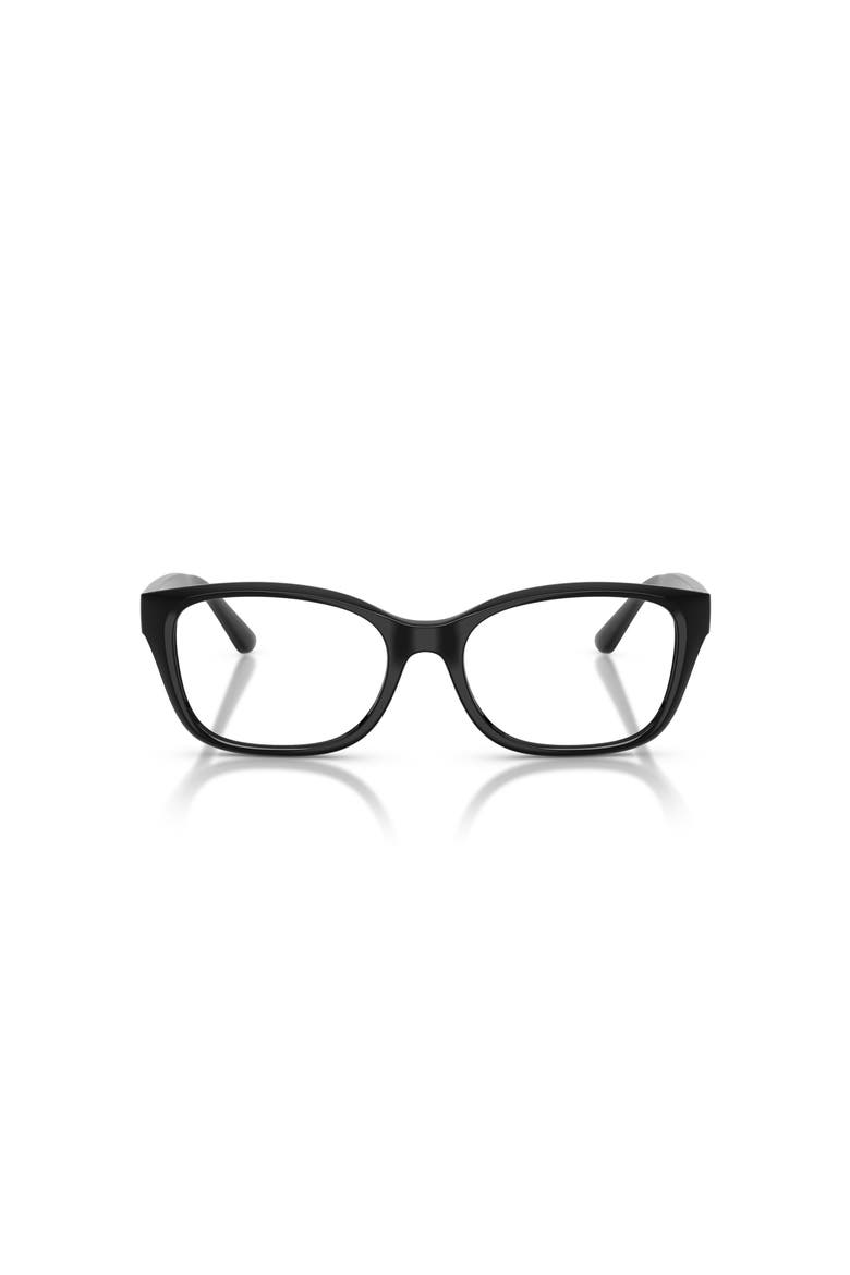 53mm Rectangle optical glasses, Alternate, color, Black