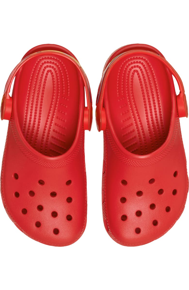 CROCS Kids' Classic Flame Lights Clog, Alternate, color, Flame