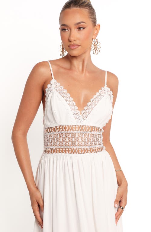 Petal And Pup Petal & Pup Kiran Lace Maxi Dress In White