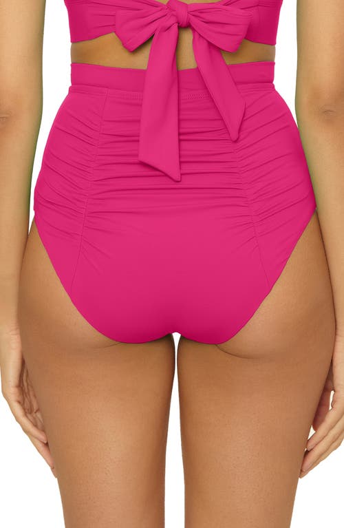 Soluna Sun Goddess High Waist Bikini Bottoms In Pink