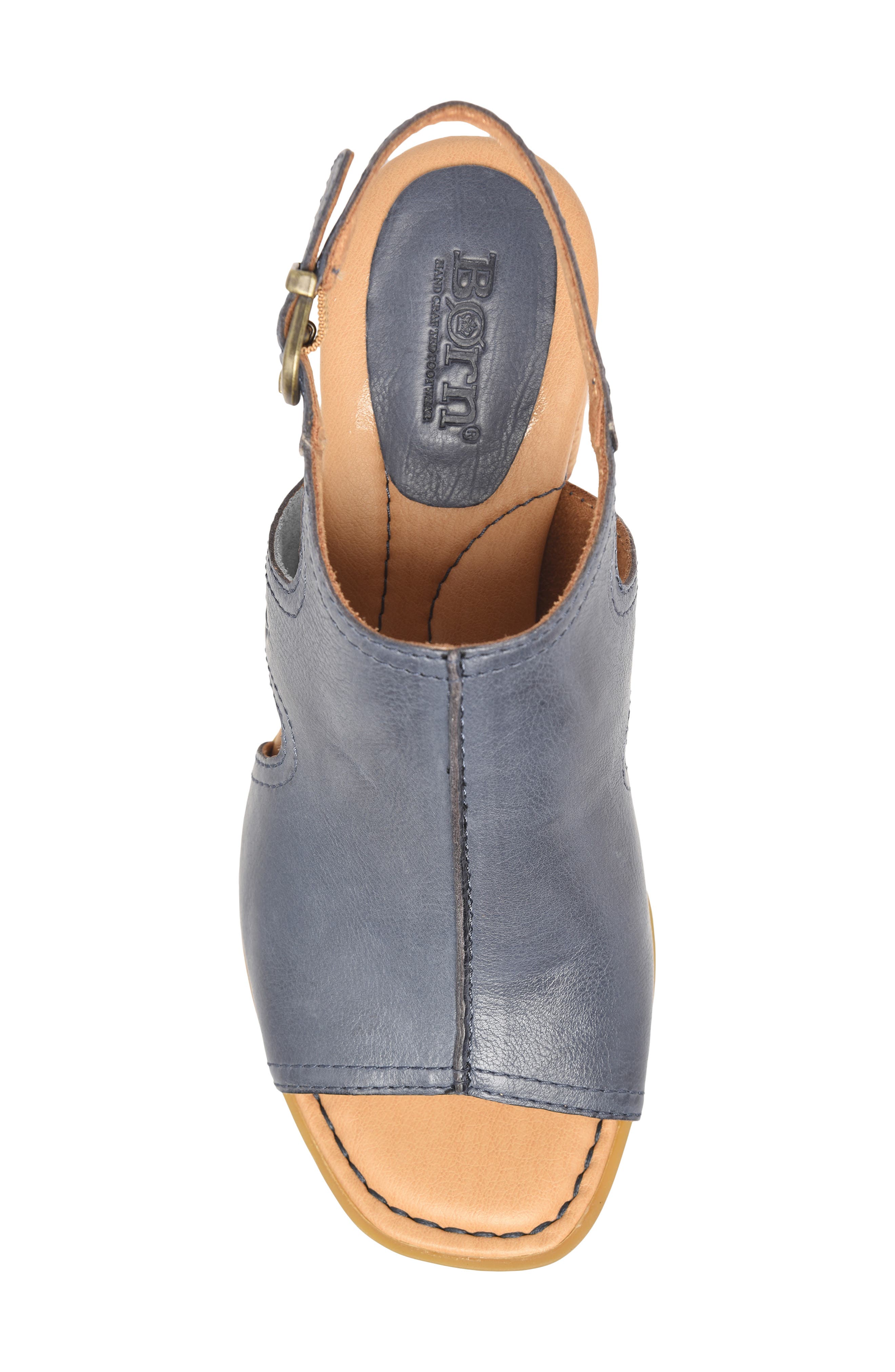 Swinton Sandal, Alternate, color, NAVY LEATHER