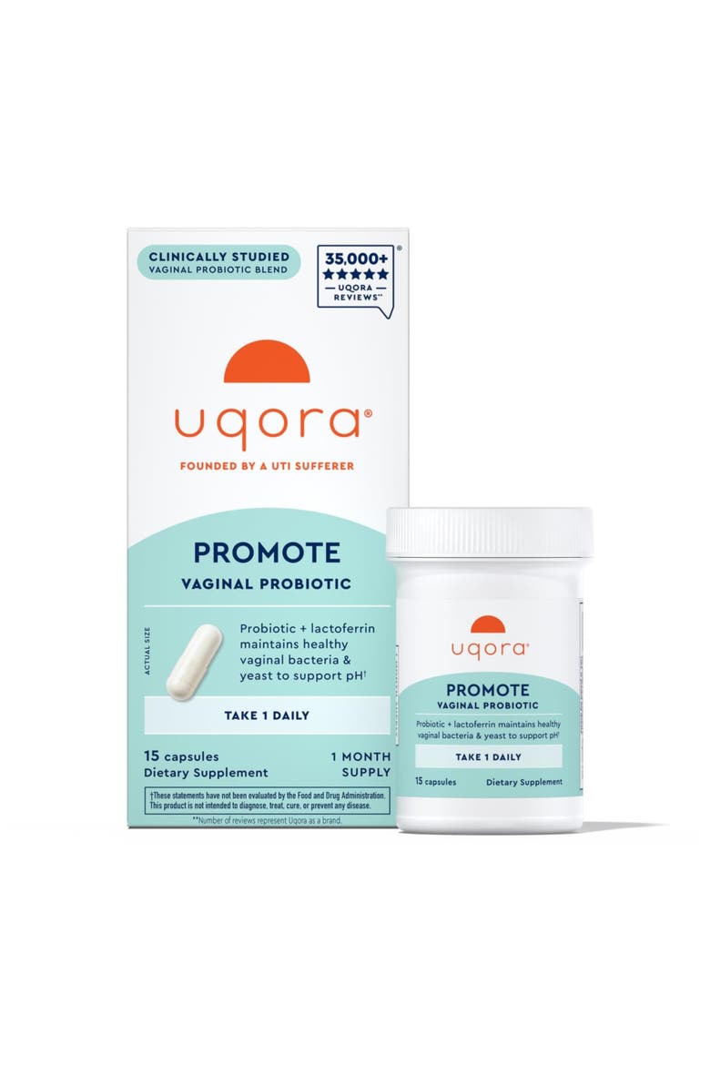 Promote Support Vaginal Health Probiotic for Women with Lactoferrin, Lactobacillus Acidophilus & Lacticaseibacillus Rhamnosus  Vaginal Probiotics  Gluten Free, Main, color, None