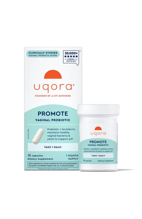 Promote Support Vaginal Health Probiotic for Women with Lactoferrin, Lactobacillus Acidophilus & Lacticaseibacillus Rhamnosus  Vaginal Probiotics  Gluten Free
