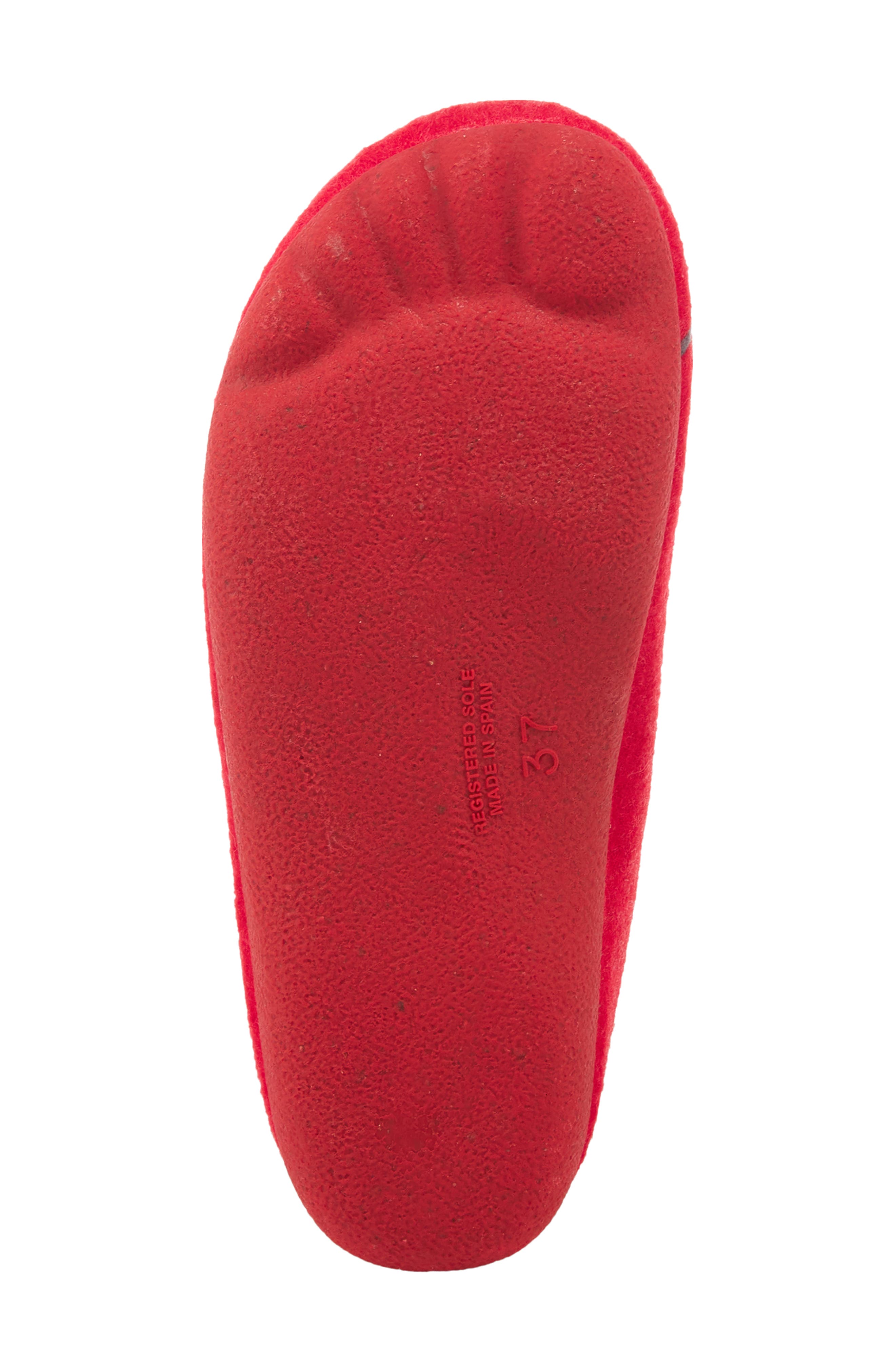 Flexus by Spring Step Swanlove Scuff Slipper, Alternate, color, Red