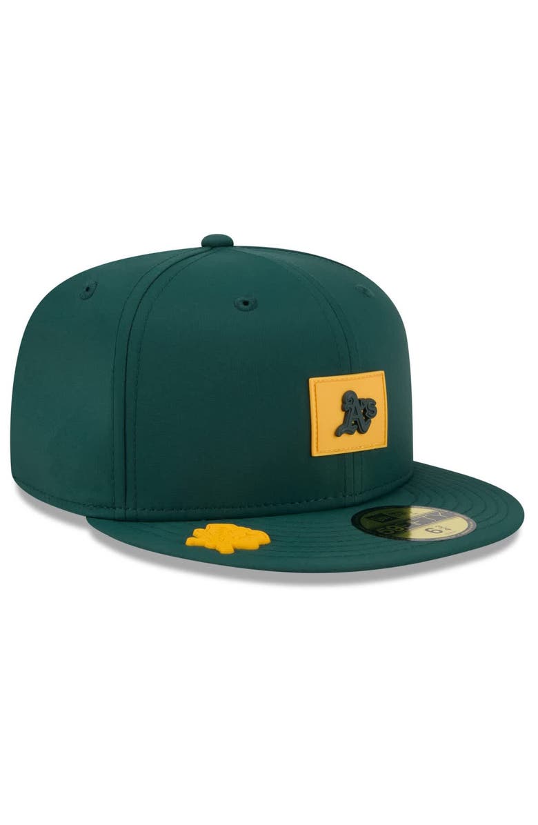 New Era Men's New Era  Green Athletics 2026 Clubhouse 59FIFTY Fitted Hat, Alternate, color, Green