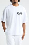 PLAY PALM ANGELS Logo Graphic Boxy T-Shirt