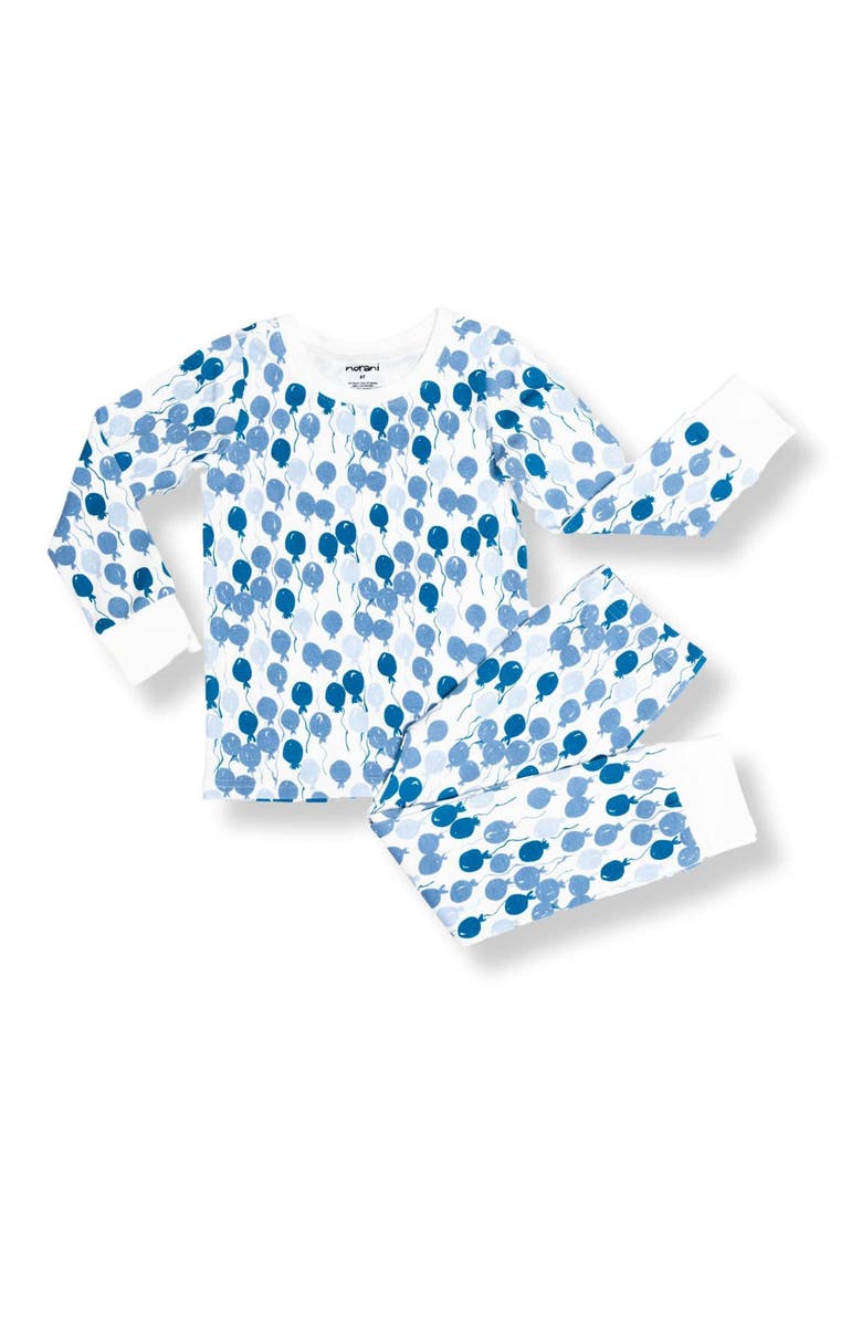 Norani Kids Organic Two-Piece Pajama Set, Main, color, 