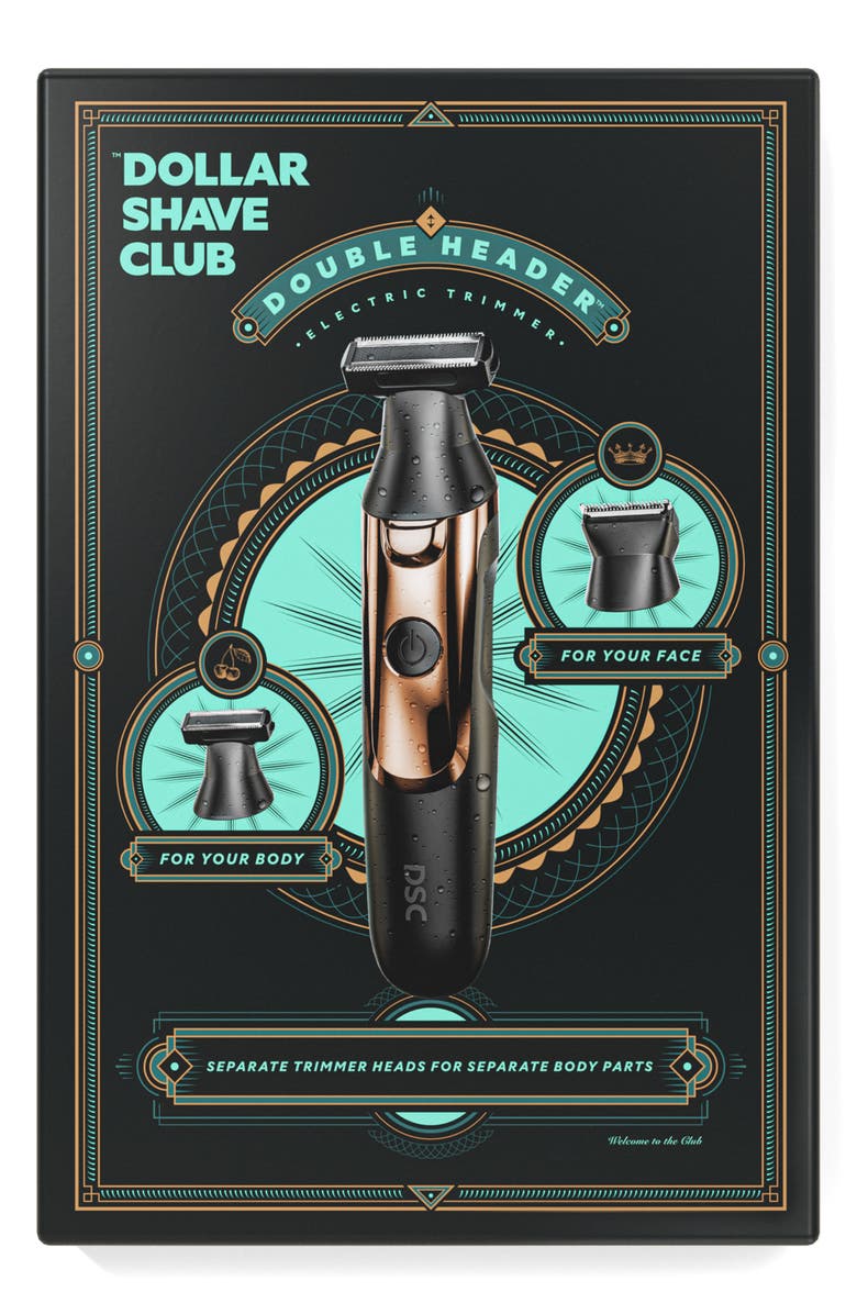 DOLLAR SHAVE CLUB Double Headed Electric Trimmer, Alternate, color, 