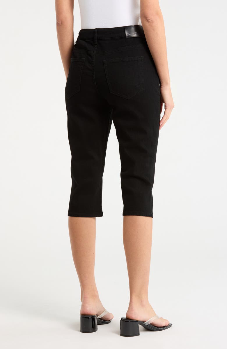 Seven7 Pintuck Skimmer Jeans, Alternate, color, Black