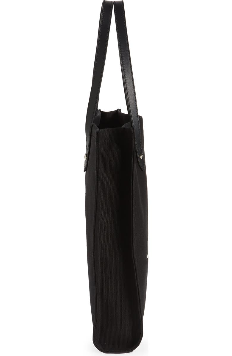 Jimmy Choo Logo Canvas Tote, Alternate, color,