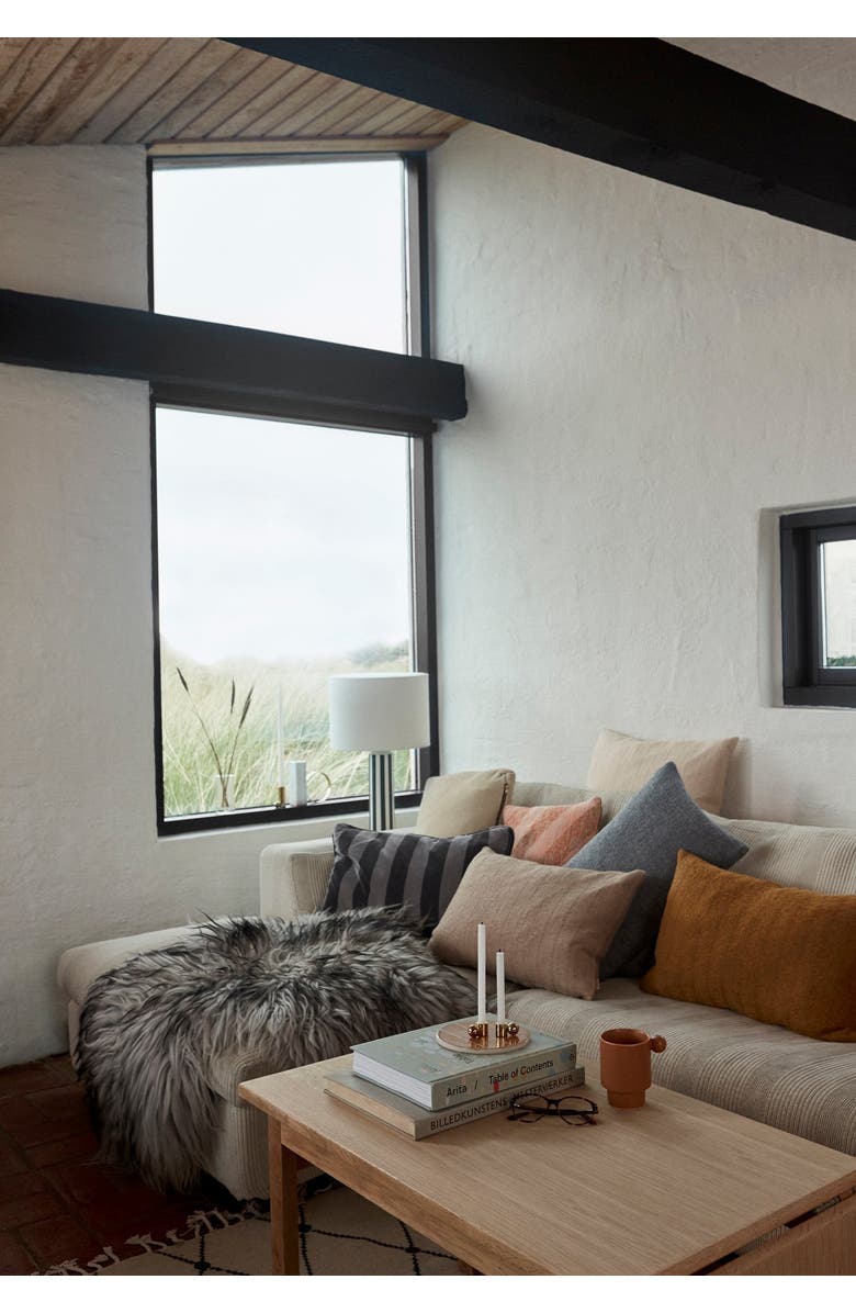 OYOY Kata Cushion Cover Only, Alternate, color, Grey Melange