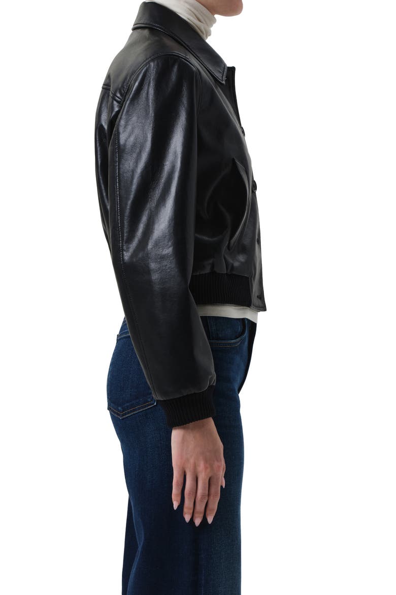 Lola Bomber Jacket, Alternate, color, BLACK