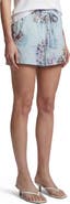 Lords of Harlech Exotic Floral Womens Drawstring Linen Short