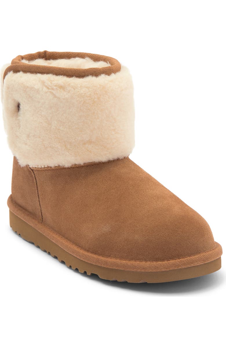 UGG<sup>®</sup> Kids' Classic Jona Luxury Boot, Main, color, Chestnut