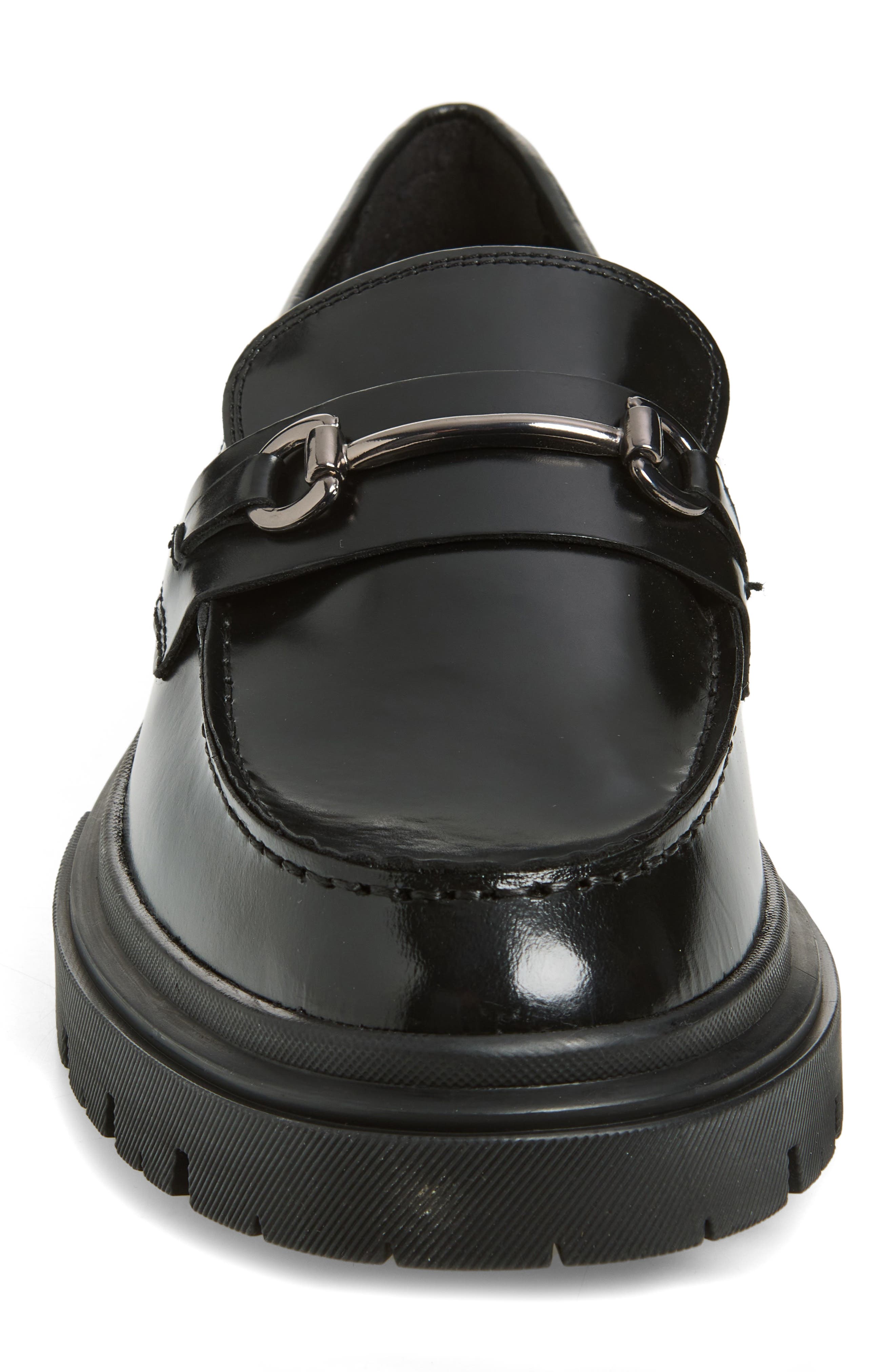 Steve Madden Zeus Bit Loafer, Alternate, color, Black Box