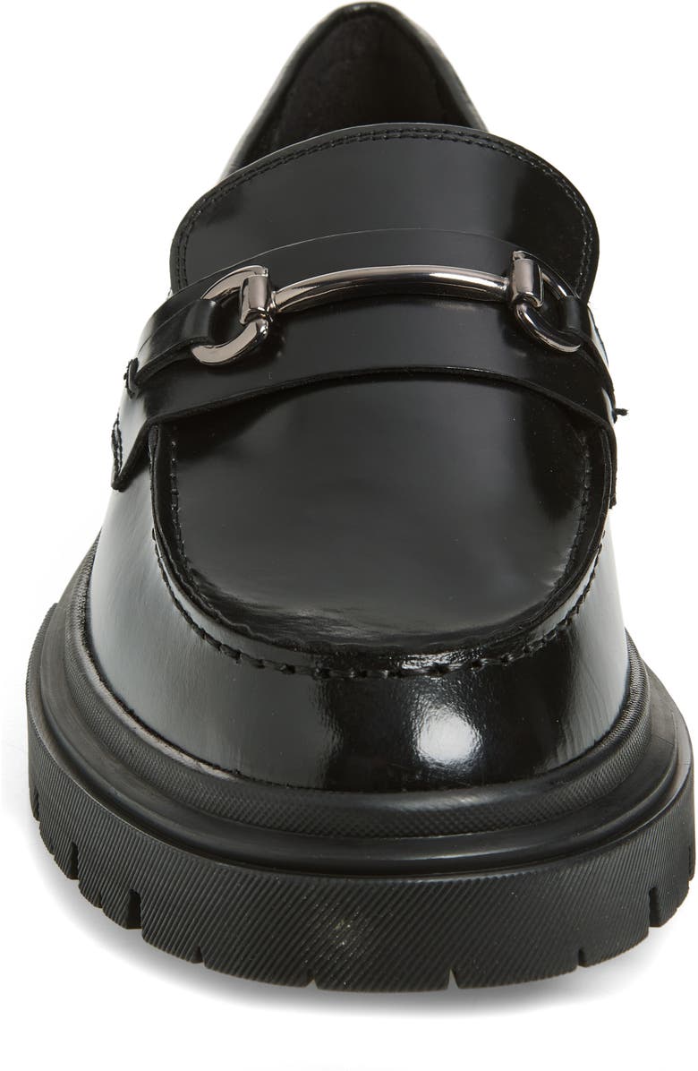 Steve Madden Zeus Bit Loafer, Alternate, color, Black Box