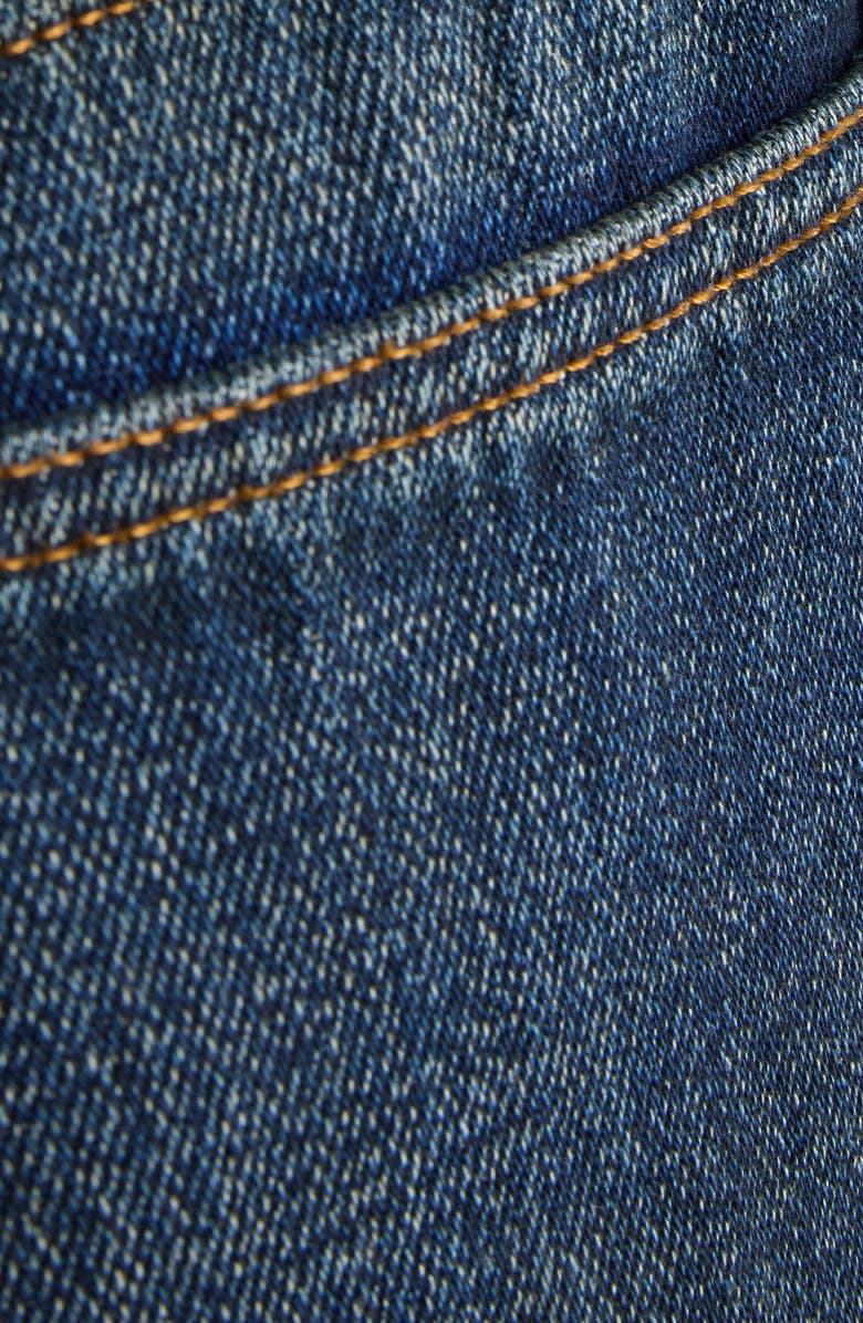 Acne Studios 2021F Regular Fit Denim Jeanes, Alternate, color, Dark Blue