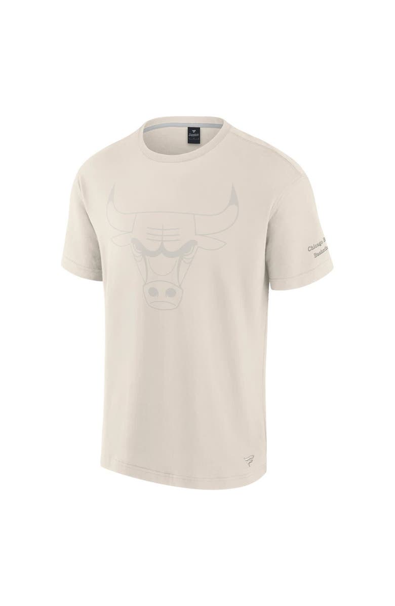 FANATICS Men's Fanatics Cream Chicago Bulls Elements Iconic T-Shirt, Alternate, color, Cream