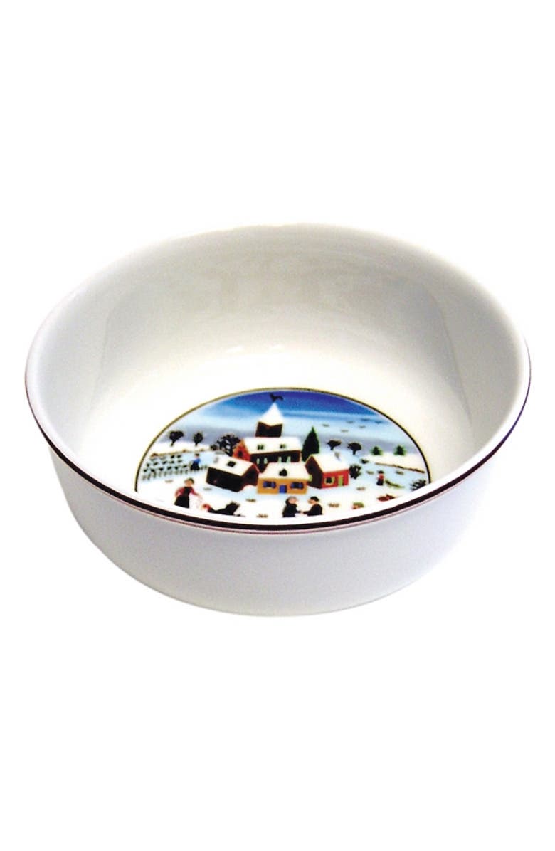 Villeroy & Boch Naif Christmas Cereal Bowl, Alternate, color, White