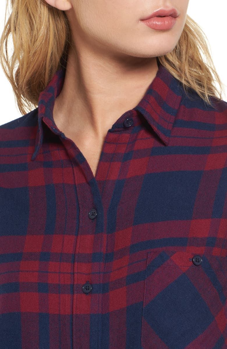 Rails Brennan Plaid Shirt, Alternate, color, 