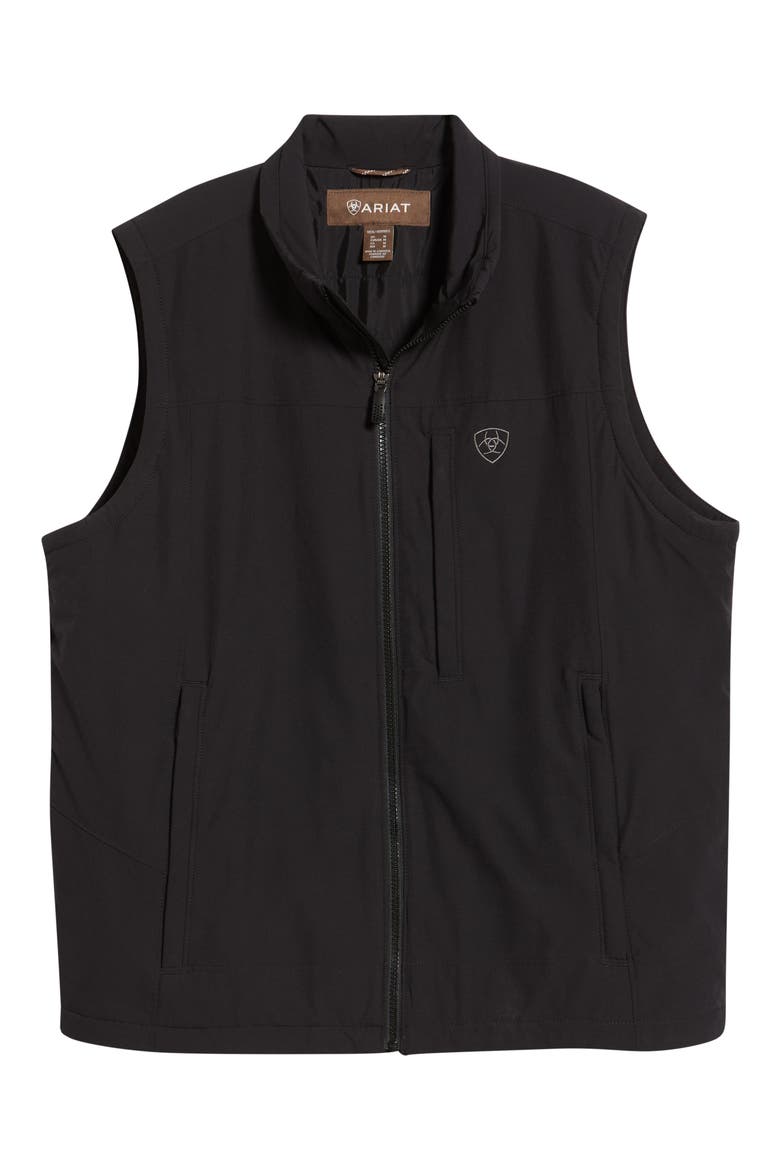 Pioneer StretchShell Vest, Alternate, color, BLACK