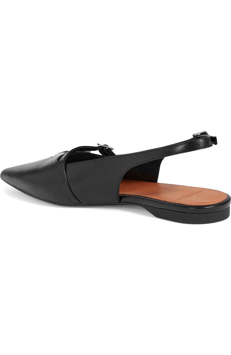 Vagabond Shoemakers Hermine Pointed Toe Slingback Flat, Alternate, color, Black