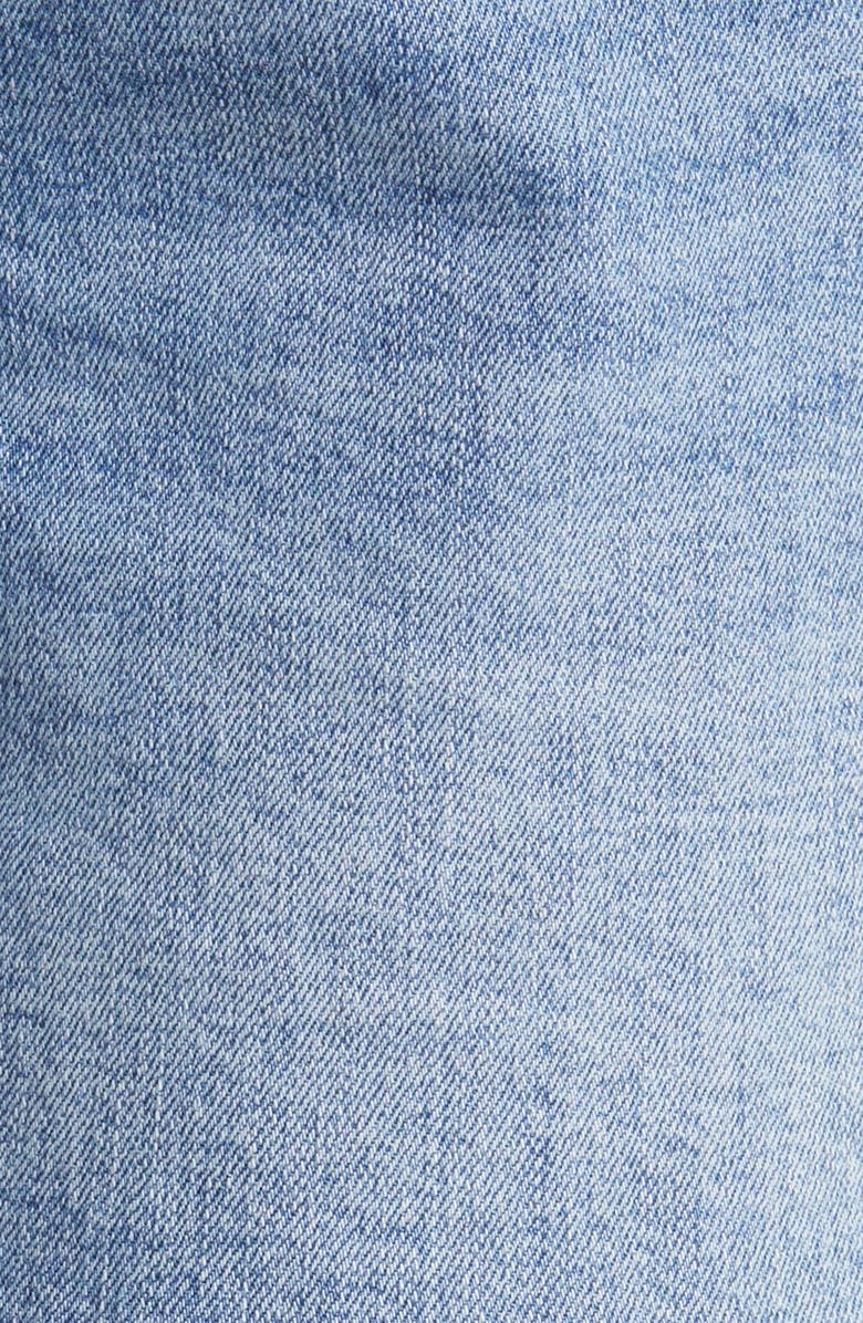 1822 Denim Over the Bump Frayed Denim Maternity Shorts, Alternate, color, Jocelyn