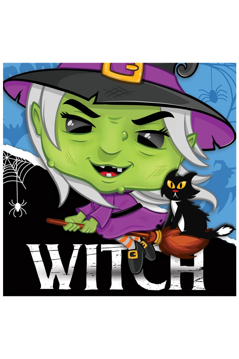 Witch 100 Piece Jigsaw Puzzle, Alternate, color, Multicolor
