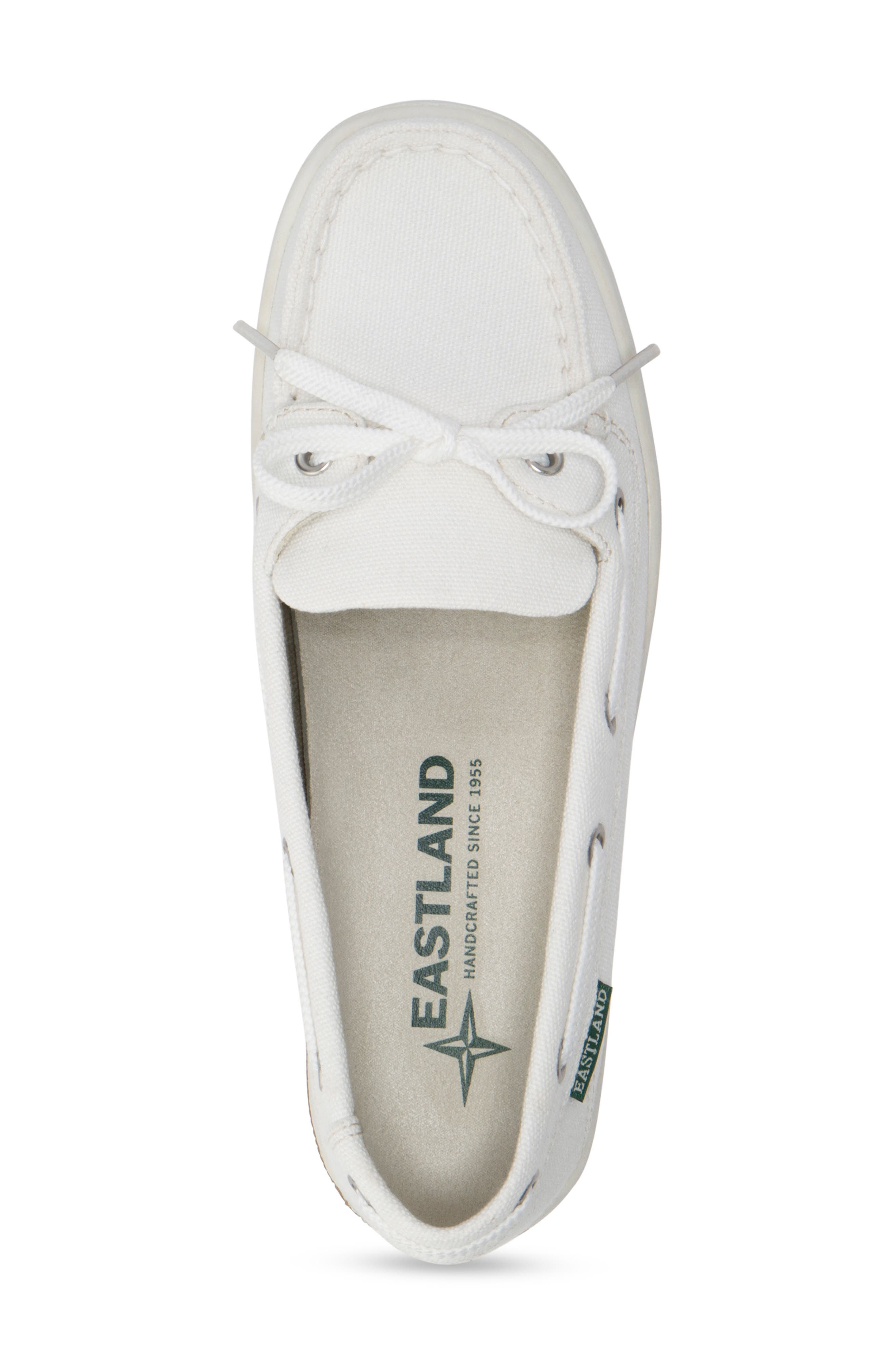Eastland Sunset Boat Shoe, Alternate, color, White