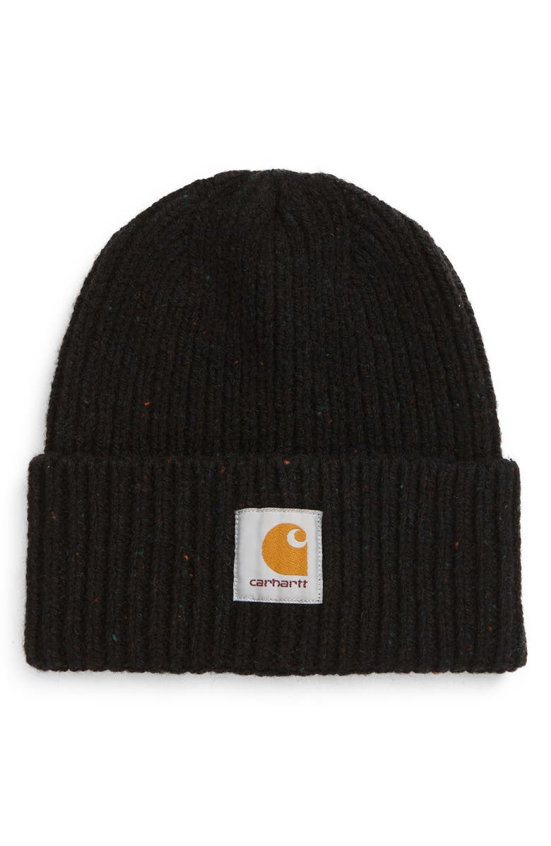 Carhartt Work In Progress Anglistic Wool & Cotton Cuff Beanie, Main, color,
