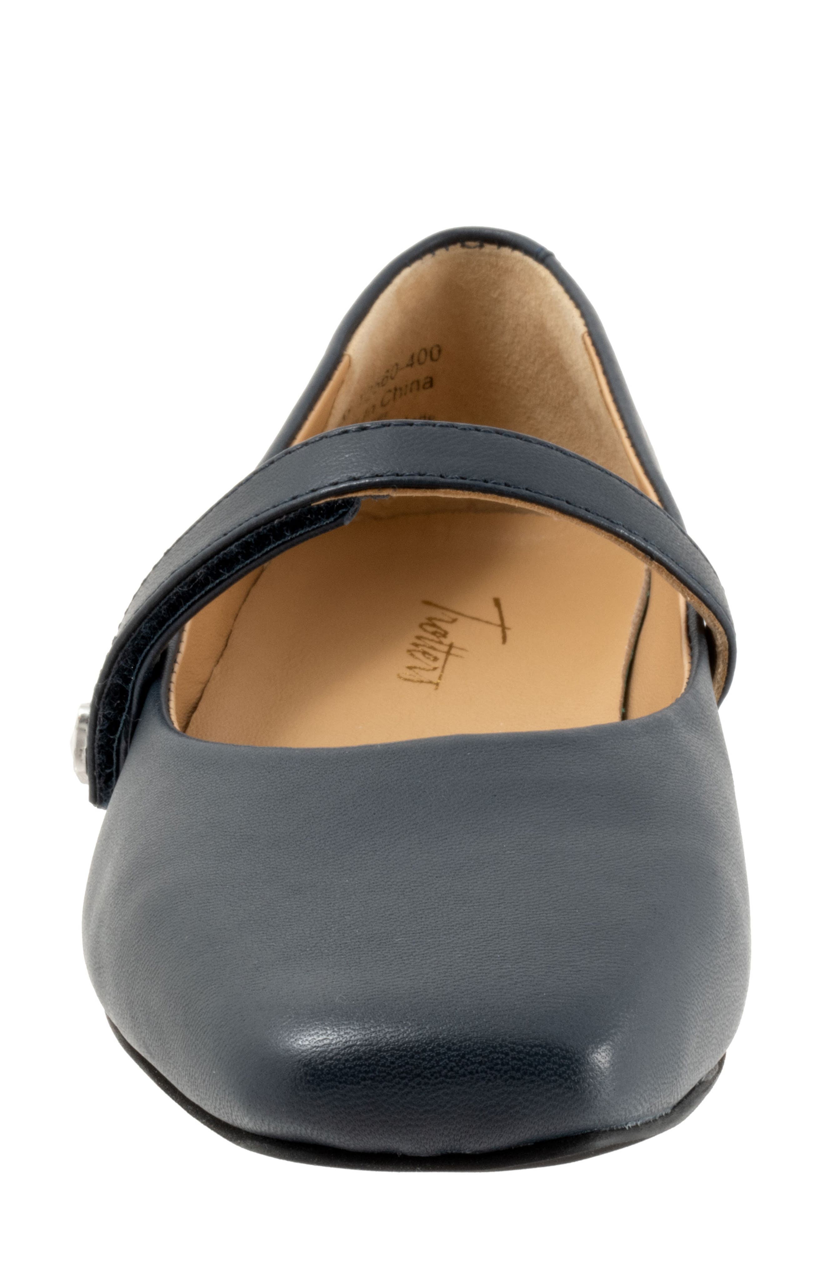 Hazel Mary Jane Flat, Alternate, color, NAVY