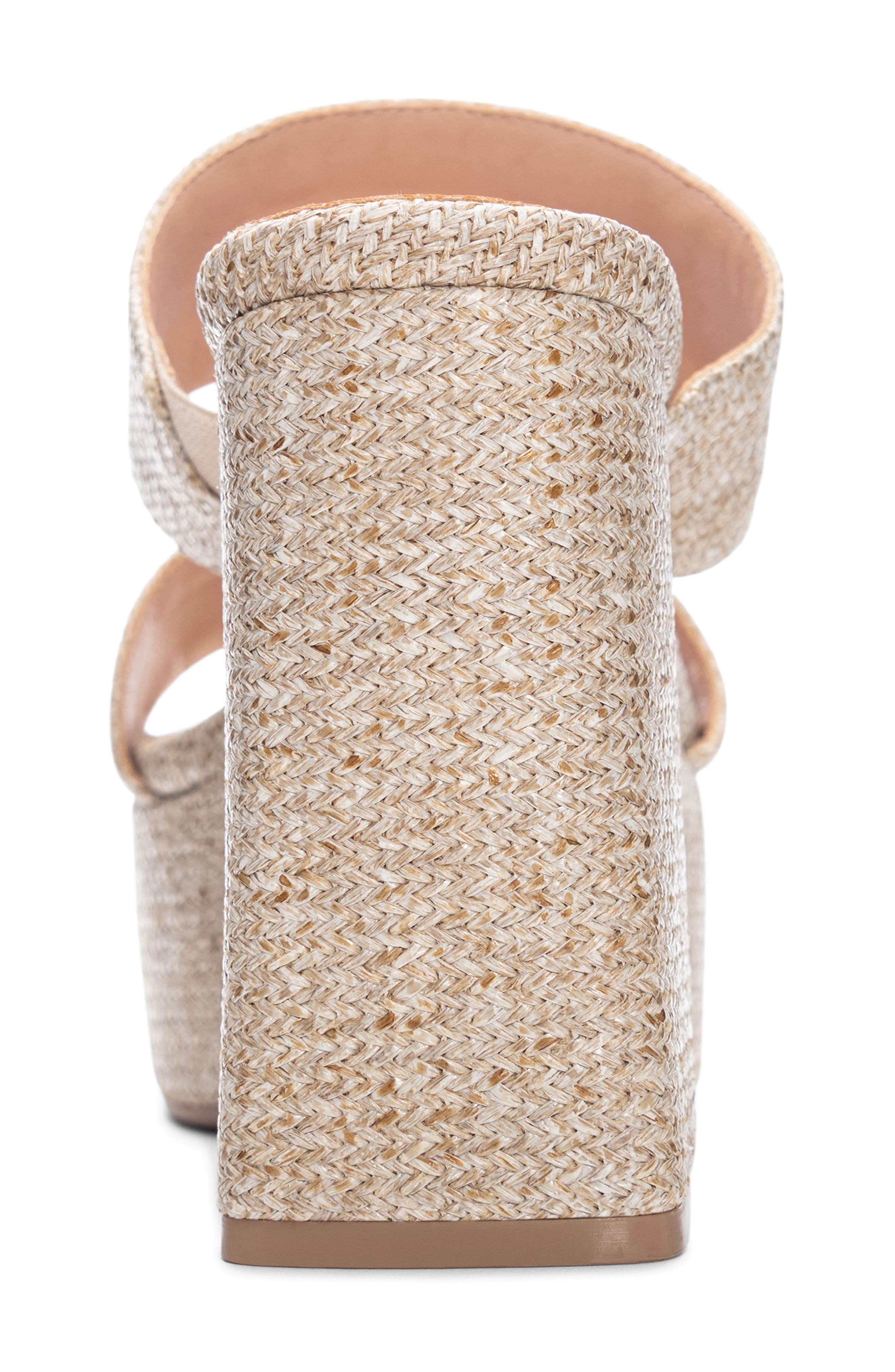 Chinese Laundry Nice Raffia Platform Sandal, Alternate, color, 