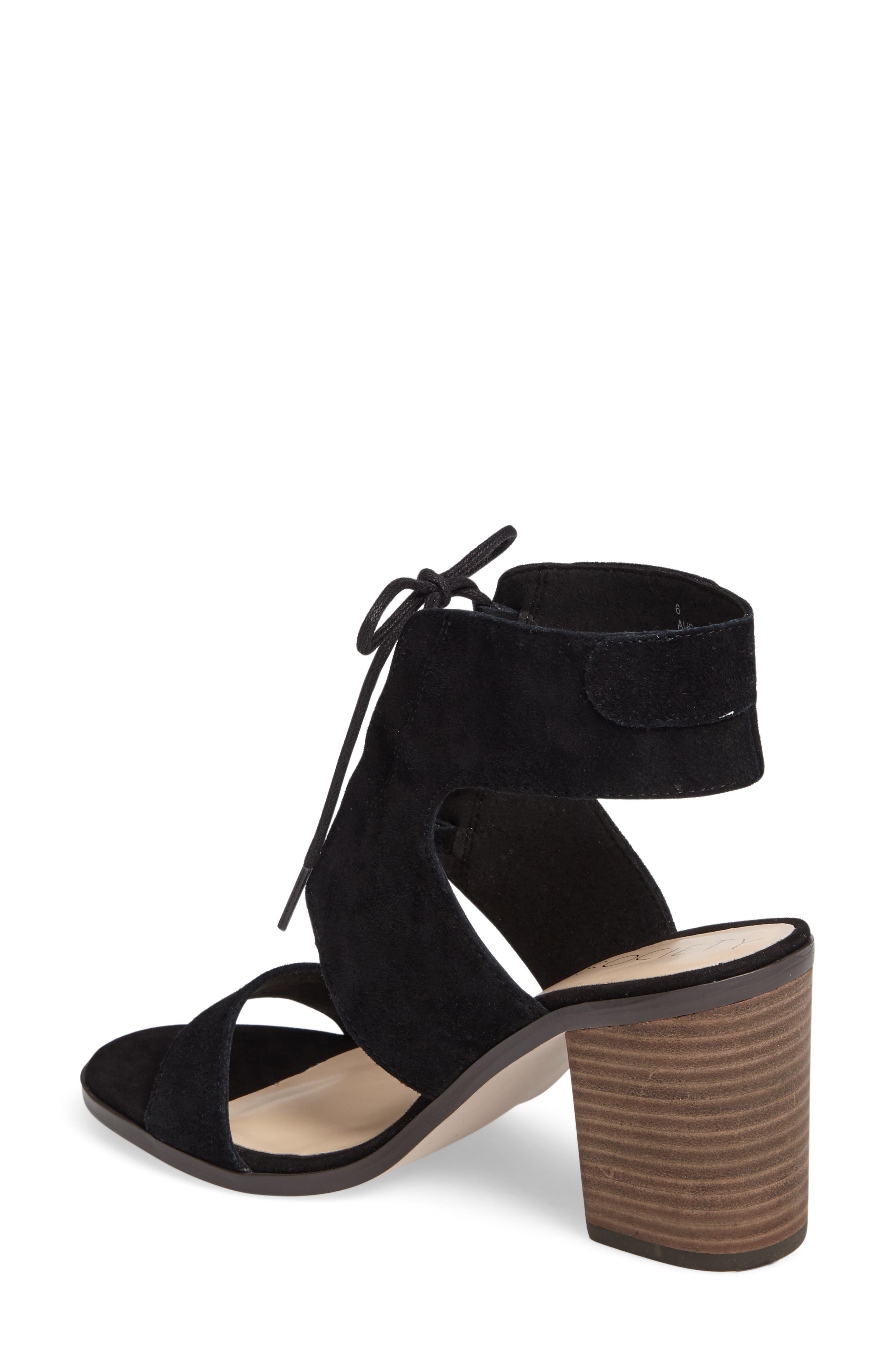 Sole Society Auburn Lace-Up Sandal, Alternate, color, 