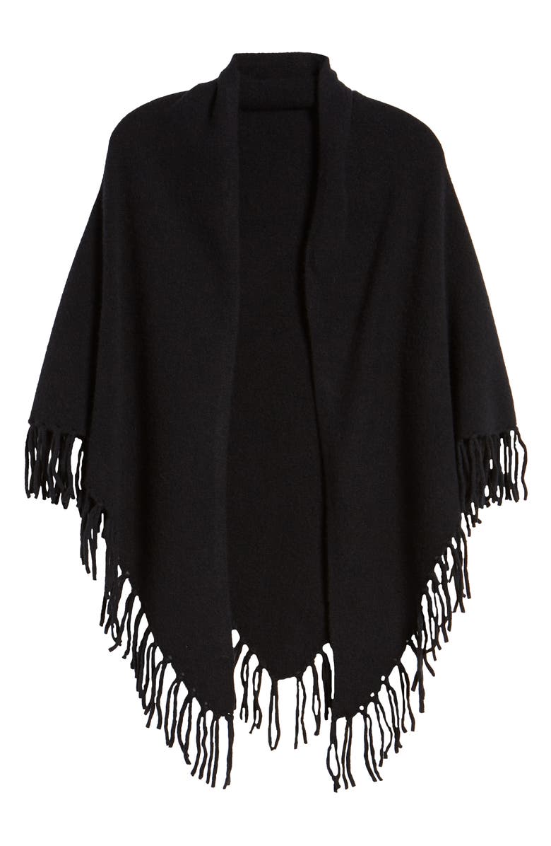 Halogen<sup>®</sup> Fringe Cashmere Blanket Scarf, Alternate, color,