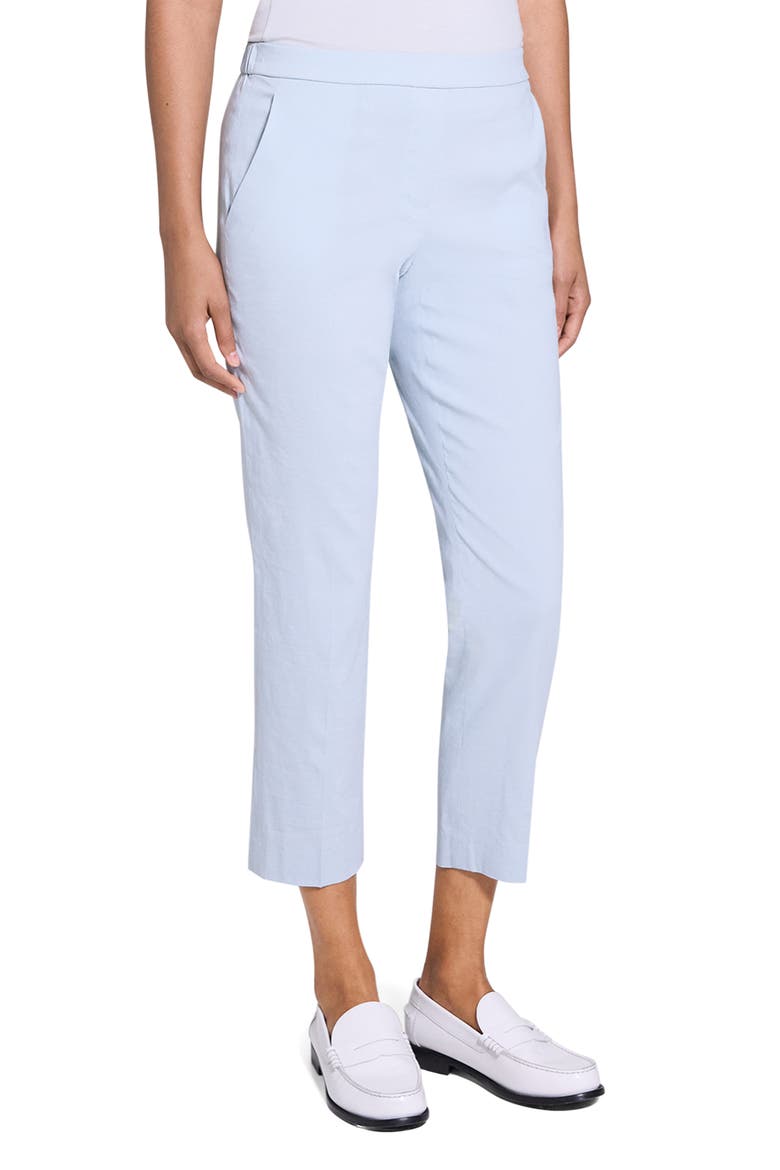 Treeca Pull-On Pants, Alternate, color, PEARL BLUE