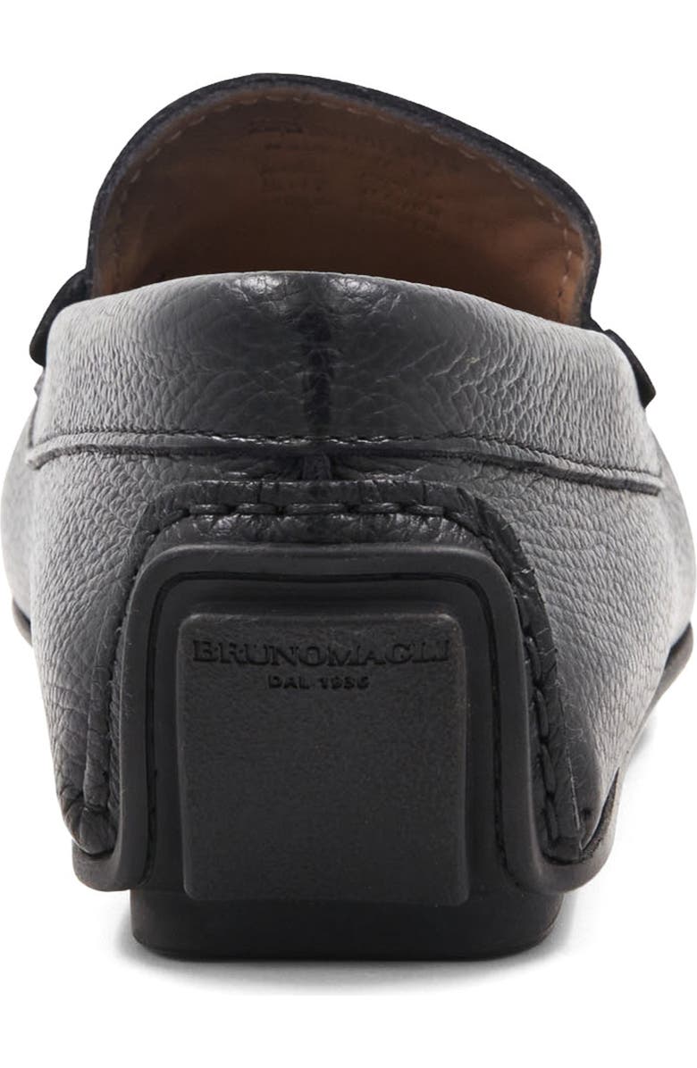 Bruno Magli Taranto Penny Loafer, Alternate, color, Black Tumbled