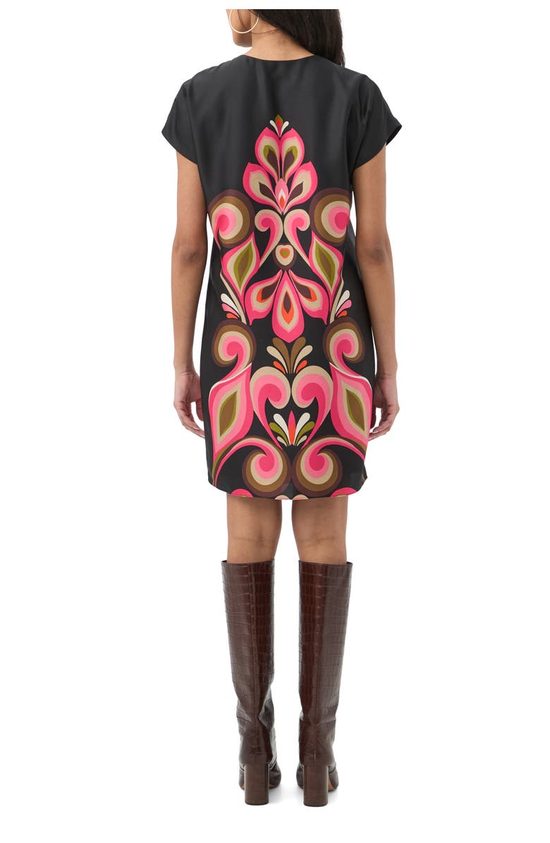 Trina Turk Hasil 3 Zip Front Wedge Dress, Alternate, color, Multi