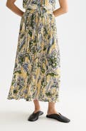 Scotch & Soda Pleated Midi Skirt