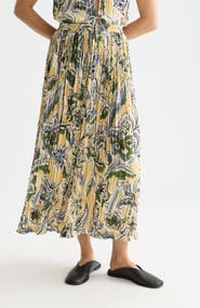 Scotch
Soda Pleated Midi Skirt